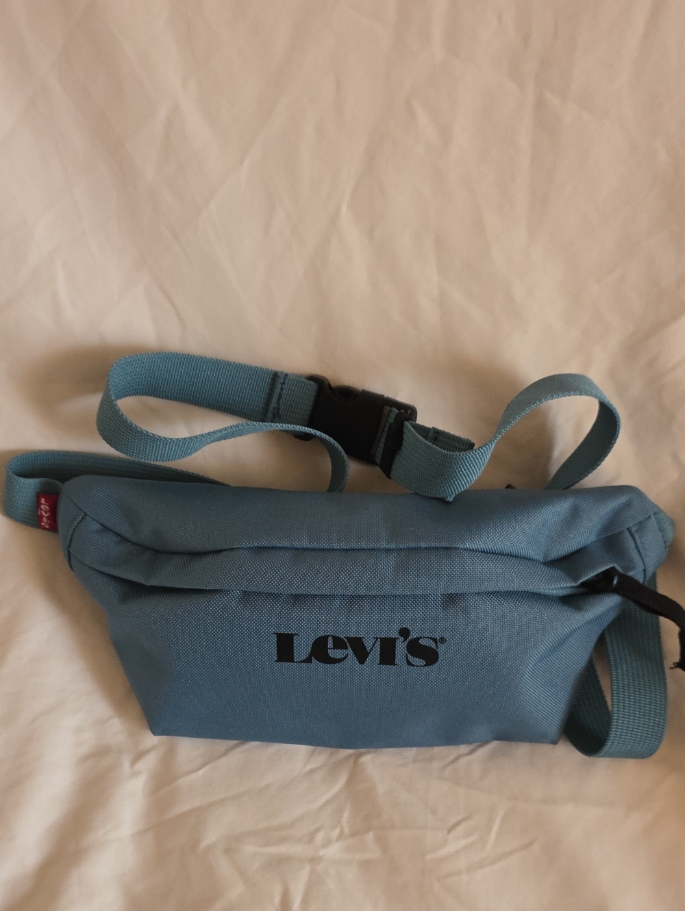 Levi's Royal Blue Embossed Logo Sling Fanny Bag